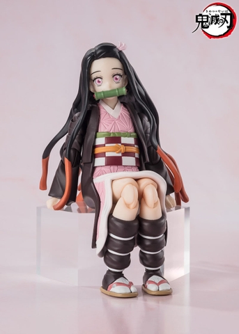 MÔ HÌNH Kamado Nezuko - Kimetsu no Yaiba - S.H.Figuarts (Bandai Spirits) ACTION FIGURE CHÍNH HÃNG