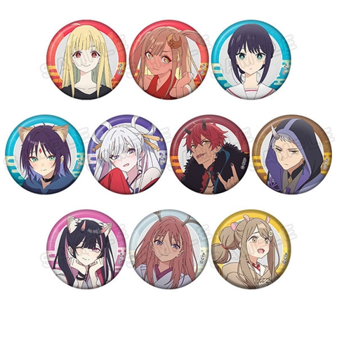 [PRE ORDER] FULL SET Huy Hiệu Cosmic Princess Kaguya! - Chou Kaguya-hime! Trading Can Badge (Anicraft) GOODS CHÍNH HÃNG
