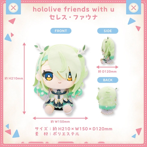 Bông Ceres Fauna - Hololive Friends With U (Vol.10) (Cover Corporation) BÔNG CHÍNH HÃNG