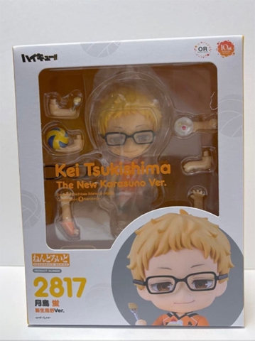 MÔ HÌNH Tsukishima Kei - Haikyuu!! - Nendoroid (#2817) - The New Karasuno  (Good Smile Company)FIGURE CHÍNH HÃNG