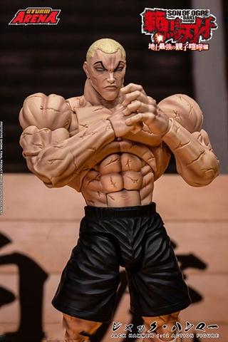 [PRE ORDER] MÔ HÌNH Jack Hammer - Hanma Baki - Storm Arena - 1/12 (Storm Collectibles)  ACTION FIGURE CHÍNH HÃNG