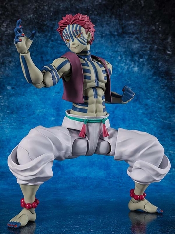 [PRE ORDER] MÔ HÌNH Akaza - MÔ HÌNH Kimetsu no Yaiba - S.H.Figuarts (Bandai Spirits) FIGURE CHÍNH HÃNG