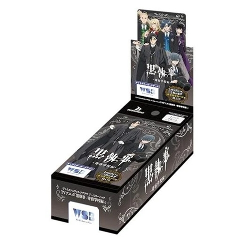 THẺ BÀI Kuroshitsuji  - Boarding School Arc - Weiss Schwarz - Booster Box (Bushiroad) CARD CHÍNH HÃNG