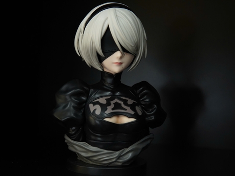 MÔ HÌNH YoRHa 2B - NieR:Automata Ver1.1a - ArtScale - Bust - Ichiban Kuji (B Prize) (Bandai) FIGURE CHÍNH HÃNG
