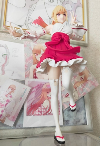 MÔ HÌNH Kitagawa Marin -  Sono Bisque Doll wa Koi o Suru - Vivit Figure - Miko (System Service) FIGURE CHÍNH HÃNG