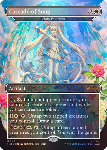 THẺ BÀI Hatsune Miku x Secret Lair - Magic: the Gathering - Commander Deck (Wizard of the Coast) CARD CHÍNH HÃNG