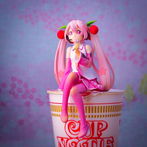Hatsune Miku - Vocaloid - Noodle Stopper Figure - Sakura, 2022 (FuRyu)