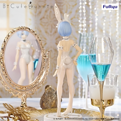 MÔ HÌNH Rem - Re:Zero - BiCute Bunnies - White Pearl Color Ver. (FuRyu) FIGURE CHÍNH HÃNG