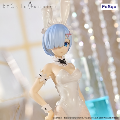 MÔ HÌNH Rem - Re:Zero - BiCute Bunnies - White Pearl Color Ver. (FuRyu) FIGURE CHÍNH HÃNG