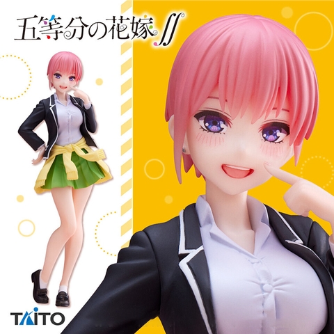 MÔ HÌNH Nakano Ichika - Gotoubun no Hanayome ∬ - Coreful Figure - Seifuku Ver., Renewal (Taito) FIGURE CHÍNH HÃNG