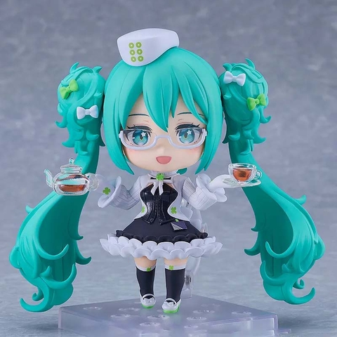 [Pre Order] MÔ HÌNH  Hatsune Miku -  Vocaloid - Good Smile Kuji - Good Smile Kuji Hatsune Miku 2025 Autumn (A Prize) - Nendoroid - Glasses x Cafe Ver. (Good Smile Company) FIGURE CHÍNH HÃNG