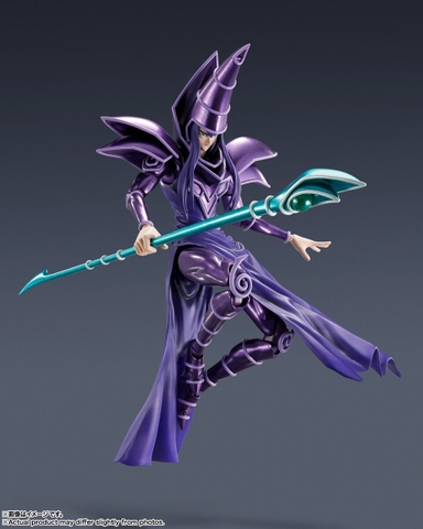 MÔ HÌNH Black Magician - Yu-Gi-Oh! Duel Monsters - S.H.MonsterArts (Bandai Spirits) FIGURE CHÍNH HÃNG
