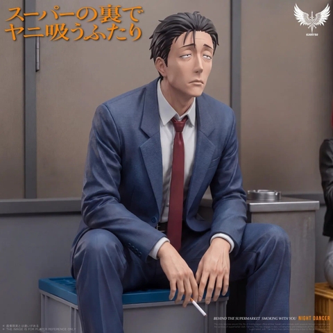 [PRE ORDER] MÔ HÌNH Sasaki & Yamada - Smoking Behind the Supermarket with You  (Saoirse Studio) FIGURE CHÍNH HÃNG