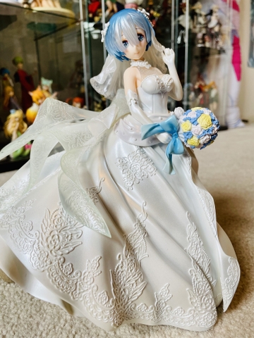 MÔ HÌNH Rem - Re:ZERO - Starting Life in Another World - Wedding Dress- 1/7 Complete Figure (FuRyu) FIGURE CHÍNH HÃNG