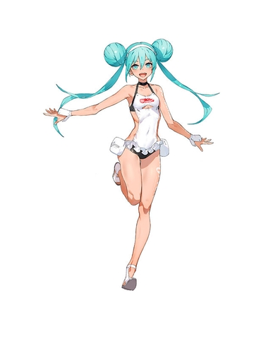 GOOD SMILE Racing - Hatsune Miku - Racing Miku 2022 Tropical Maid Ver. (Bandai Spirits)