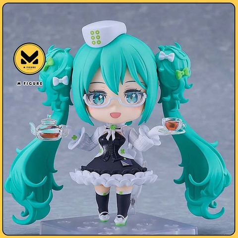[Pre Order] MÔ HÌNH  Hatsune Miku -  Vocaloid - Good Smile Kuji - Good Smile Kuji Hatsune Miku 2025 Autumn (A Prize) - Nendoroid - Glasses x Cafe Ver. (Good Smile Company) FIGURE CHÍNH HÃNG
