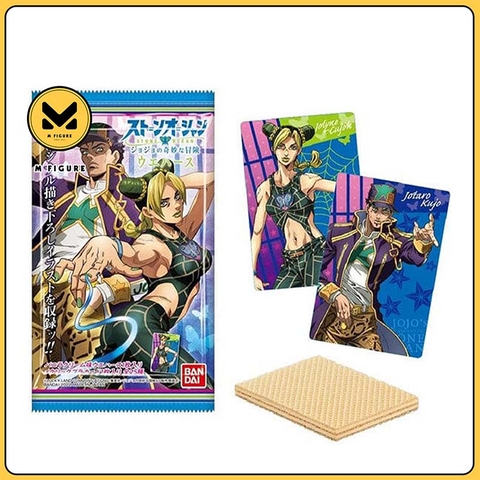 THẺ BÀI JoJo`s Bizarre Adventure Stone Ocean - Wafer 3 - Set of 20 (Bandai) PACK CARD CHÍNH HÃNG