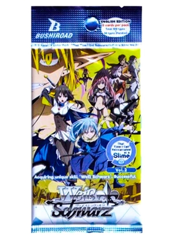 THẺ BÀI That Time I Got Reincarnated as a Slime Vol.2 Booster BOX (Weiβ Schwarz) PACK CARD CHÍNH HÃNG