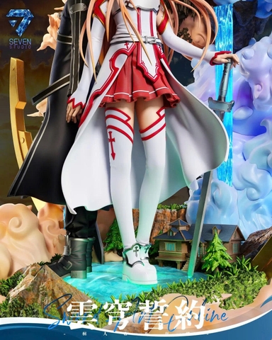 [PRE ORDER] MÔ HÌNH Kirito & Asuna - Sword Art Online  (Seven Studio) FIGURE CHÍNH HÃNG
