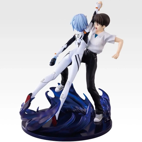 [PRE ORDER] MÔ HÌNH Ayanami Rei - Ikari Shinji - Evangelion Shin Gekijouban: Ha - Ichiban Kuji - Ichiban Kuji Evangelion Shin Gekijouban: Ha (A Prize) - Revible Moment (Bandai Spirits) FIGURE CHÍNH HÃNG