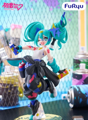 [Pre Order] MÔ HÌNH Hatsune Miku - Piapro Characters - Muchute - Paint Girl, Another Color ver. (FuRyu) FIGURE CHÍNH HÃNG
