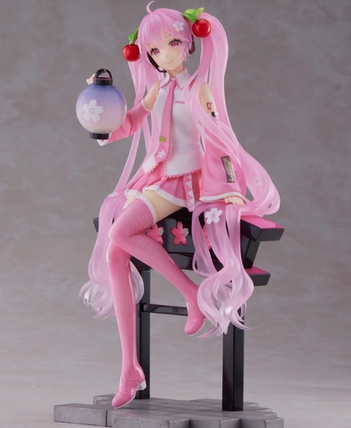 MÔ HÌNH Hatsune Miku - Vocaloid - Artist MasterPiece AMP - Sakura Lantern ver. (Taito) FIGURE CHÍNH HÃNG