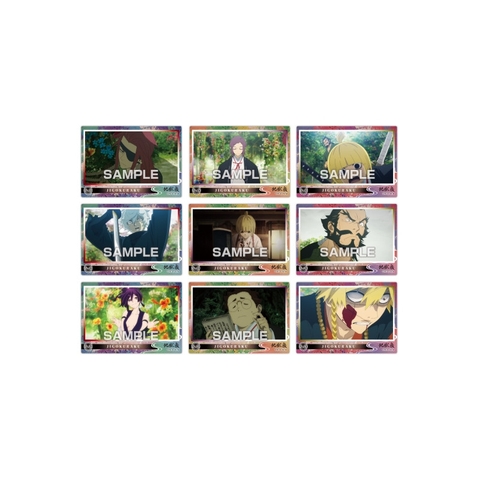 THẺ BÀI Jigokuraku - Clear Cards Collection With Gum (EnsKy) PACK CARD CHÍNH HÃNG