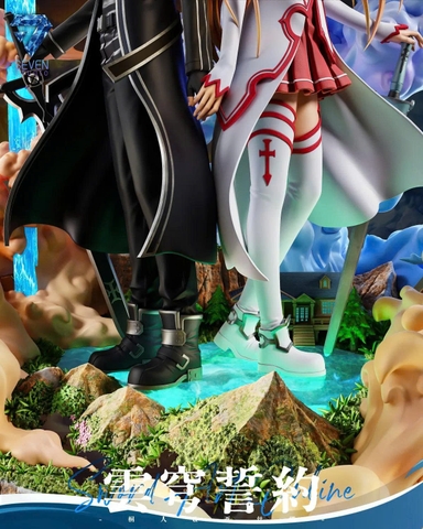 [PRE ORDER] MÔ HÌNH Kirito & Asuna - Sword Art Online  (Seven Studio) FIGURE CHÍNH HÃNG