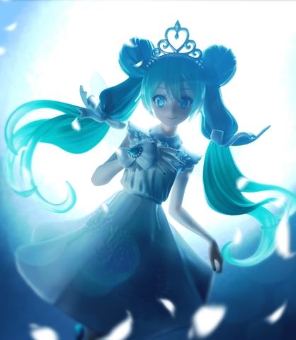 MÔ HÌNH Hatsune Miku - Piapro Characters - SPM Figure - 15th Anniversary KEI Ver. (SEGA) FIGURE CHÍNH HÃNG
