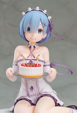 [Pre Order] MÔ HÌNH Re:ZERO -Starting Life in Another World- Rem Birthday Cake Ver. 1/7 Complete Figure(KADOKAWA) FIGURE CHÍNH HÃNG