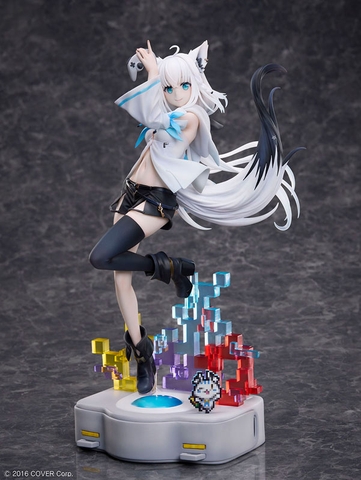 MÔ HÌNH Hololive - Shirakami Fubuki - Sukonbu - 1/7 - We are Gamers!!!! (Design Coco) FIGURE CHÍNH HÃNG
