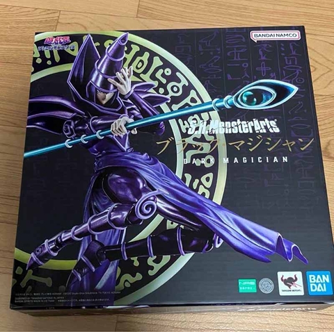 MÔ HÌNH Black Magician - Yu-Gi-Oh! Duel Monsters - S.H.MonsterArts (Bandai Spirits) FIGURE CHÍNH HÃNG