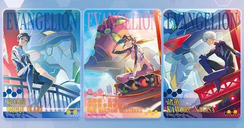 THẺ BÀI Evangelion Shin Gekijouban - Card Booster Box (Kayou) PACK CARD CHÍNH HÃNG