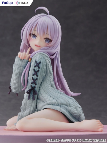 MÔ HÌNH Majo no Tabitabi - Elaina - F:Nex - 1/7 - Knit One-Piece ver. (FuRyu) FIGURE CHÍNH HÃNG
