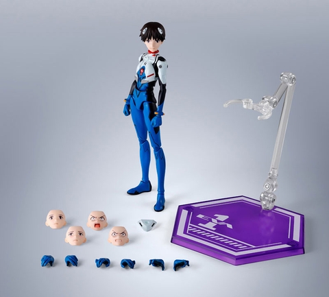 [Pre Order] MÔ HÌNH Ikari Shinji - Evangelion Shin Gekijouban - S.H.Figuarts (Bandai Spirits) FIGURE CHÍNH HÃNG