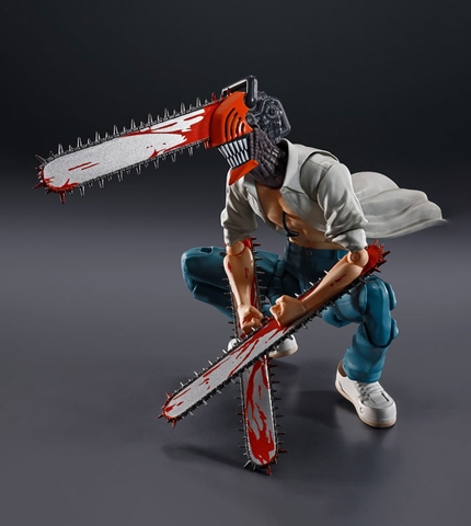 MÔ HÌNH Denji - Chainsaw Man - S.H.Figuarts - Marineford (Bandai Spirits) FIGURE CHÍNH HÃNG