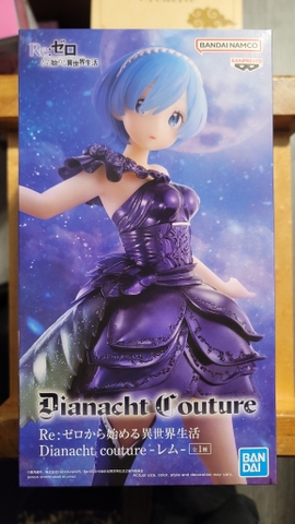 MÔ HÌNH Rem - Re:Zero kara Hajimeru Isekai Seikatsu - Dianacht Couture (Bandai Spirits) FIGURE CHÍNH HÃNG