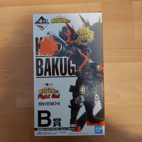 MÔ HÌNH Bakugo Katsuki - Boku no Hero Academia - Ichiban Kuji (B Prize) - Masterlise - -Motion- (Bandai Spirits) FIGURE CHÍNH HÃNG