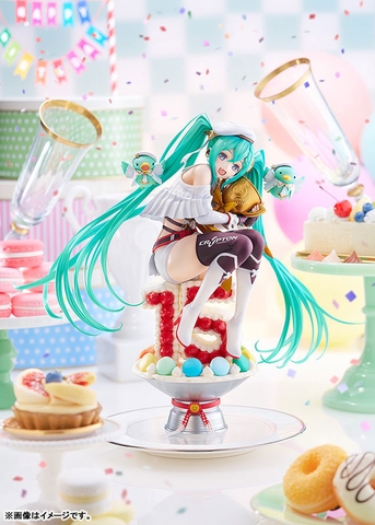 MÔ HÌNH Hatsune Miku GT Project Racing Miku 2023 15th Anniversary Ver. 1/6 Complete Figure(Good Smile Racing) FIGURE CHÍNH HÃNG