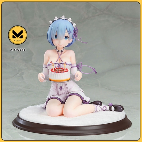 [Pre Order] MÔ HÌNH Re:ZERO -Starting Life in Another World- Rem Birthday Cake Ver. 1/7 Complete Figure(KADOKAWA) FIGURE CHÍNH HÃNG