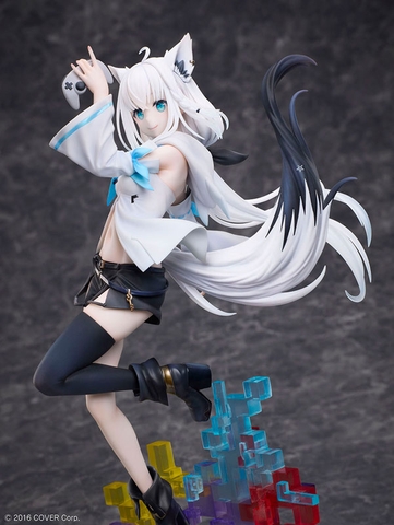MÔ HÌNH Hololive - Shirakami Fubuki - Sukonbu - 1/7 - We are Gamers!!!! (Design Coco) FIGURE CHÍNH HÃNG
