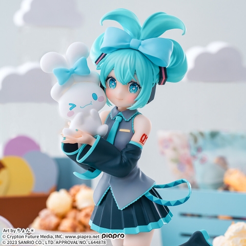 MÔ HÌNH Hatsune Miku - Cinnamoroll - Piapro Characters - Hatsune Miku x Cinnamoroll - Luminasta (SEGA) CHÍNH HÃNG