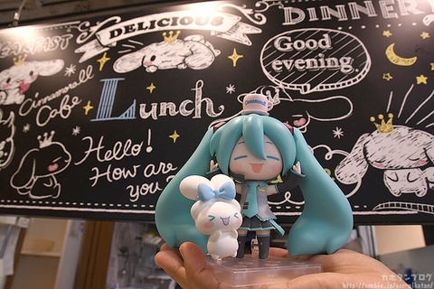 MÔ HÌNH Hatsune Miku - Hatsune Miku x Cinnamoroll - Nendoroid 2306 - Cinnamoroll Collaboration Ver. (Good Smile Company) FIGURE CHÍNH HÃNG