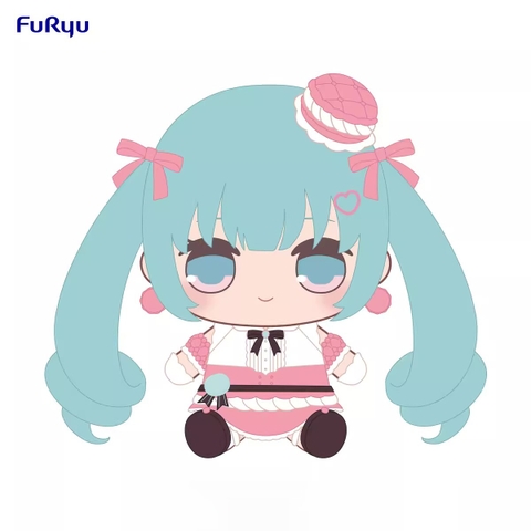 BÔNG Hatsune Miku - Piapro Characters - Kyurumaru - Macaron (FuRyu) PLUSHIE CHÍNH HÃNG