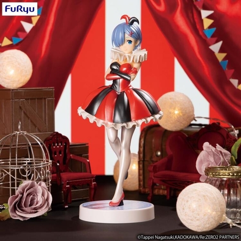 MÔ HÌNH Rem - Re:Zero kara Hajimeru Isekai Seikatsu - Super Special Series - in Circus, Pearl ver. (FuRyu) FIGURE CHÍNH HÃNG