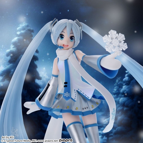 MÔ HÌNH Hatsune Miku - Vocaloi - Luminasta - Snow Miku Skytown Ver. (SEGA) FIGURE CHÍNH HÃNG