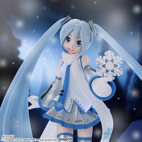 MÔ HÌNH Hatsune Miku - Vocaloi - Luminasta - Snow Miku Skytown Ver. (SEGA) FIGURE CHÍNH HÃNG