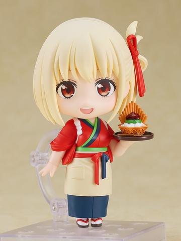 MÔ HÌNH Nishikigi Chisato - Lycoris Recoil - Nendoroid (#2335) - Café LycoReco Uniform Ver. (Good Smile Company) FIGURE CHÍNH HÃNG