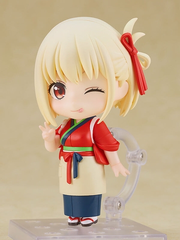 MÔ HÌNH Nishikigi Chisato - Lycoris Recoil - Nendoroid (#2335) - Café LycoReco Uniform Ver. (Good Smile Company) FIGURE CHÍNH HÃNG