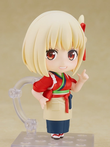 MÔ HÌNH Nishikigi Chisato - Lycoris Recoil - Nendoroid (#2335) - Café LycoReco Uniform Ver. (Good Smile Company) FIGURE CHÍNH HÃNG